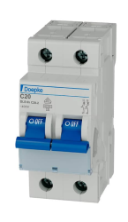 Автоматический выключатель Doepke DLS 6h C20-2 6KA