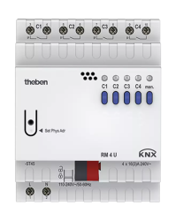 Универсальный актуатор Theben RM 4 U KNX