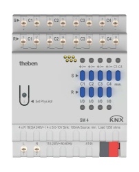 Актуатор Theben SM 4 KNX