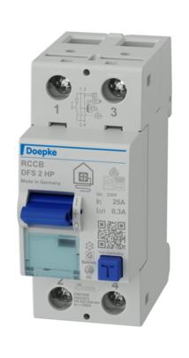 УЗО Doepke DFS 2 025-2/0,30-HP (09126505)