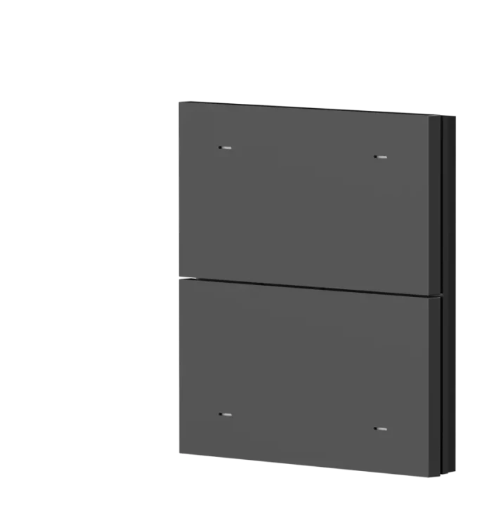Панель 2-клавишная Theben iONprime PB 2R MBK (9080066)