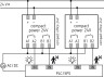 Датчик присутствия Theben Compact Office 24V, белый (2014000)