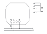 Актуатор Theben DU 1 S RF KNX (4941671)