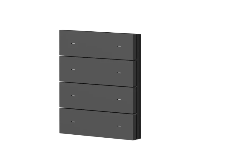 Панель 4-клавишная Theben iONprime PB 4R MBK (9080073)