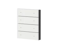 Панель 4-клавишная Theben iONprime PB 4R PWH