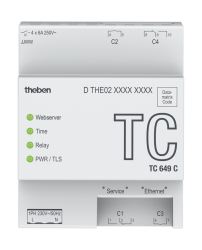 Цифровой астрономический таймер Theben TC 649 C