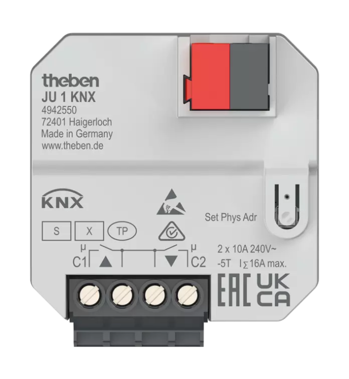 Актуатор Theben JU 1 KNX (4942550)