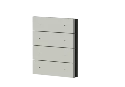 Панель 4-клавишная Theben iONprime PB 4R PGR