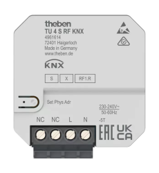 Актуатор Theben TU 4 S RF KNX