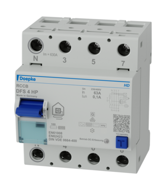 УЗО Doepke DFS 4 063-4/0,10-HP HD (09145805HD)