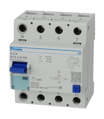 УЗО Doepke DFS 4 063-4/0,10-B NK HD (09145995HD)