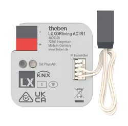 Универсальный актуатор Theben LUXORliving AC IR1