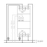 Таймер цифровой недельный Theben TR 622 top2 24V (6224100)