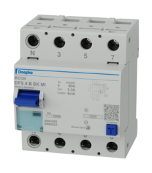 УЗО Doepke DFS 4 080-4/0,30-B SK MI