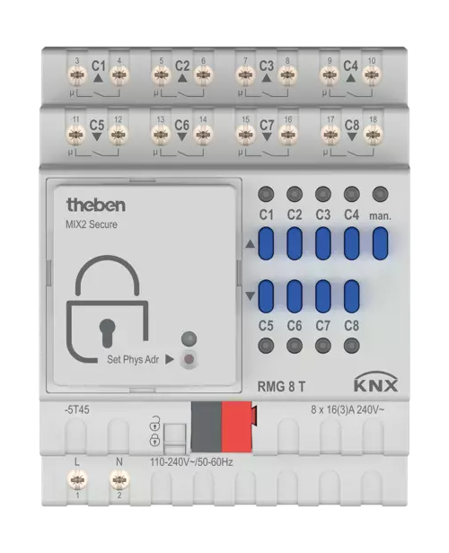Актуатор штор Theben RMG 8 T KNX (4930200)