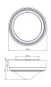 Датчик присутствия Theben thePrema P360 KNX AP Multi WH (2079900)