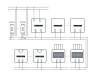 Датчик присутствия Theben theRonda P360 DALI-2 HCL UP WH (2080095)