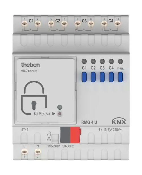 Актуатор Theben RMG 4 U KNX (4930223)