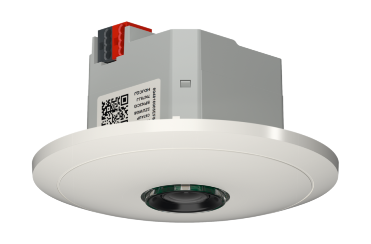 Датчик присутствия Theben thePixa P360 24V KNX UP WH (2269210)