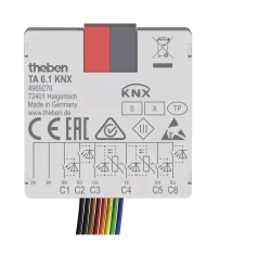Интерфейс кнопочный Theben TA 6.1 KNX