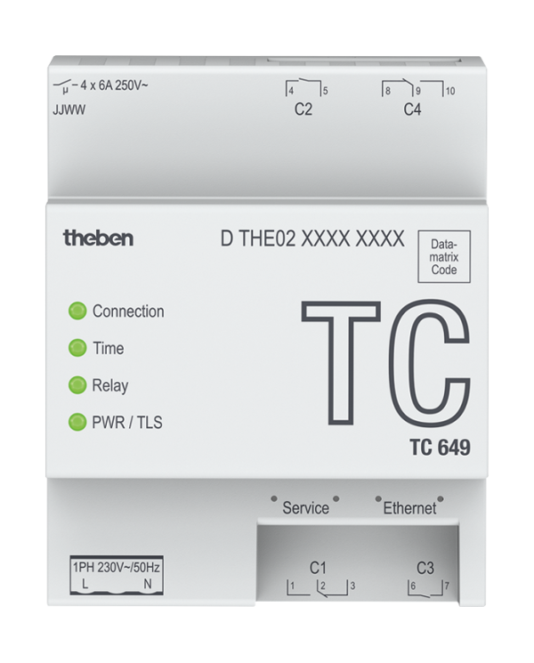 Цифровой астрономический таймер Theben TC 649 (6490330)