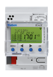 Таймер цифровой годовой астрономический Theben TR 648 top2 RC-DCF KNX