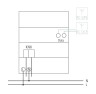 Таймер цифровой годовой астрономический Theben TR 648 top2 RC KNX (6489212)