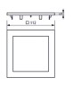 Датчик присутствия Theben PlanoCentro EWH-A KNX (2059102)