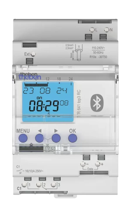 Цифровой таймер Theben TR 641 top3 BLE RC (6410330)