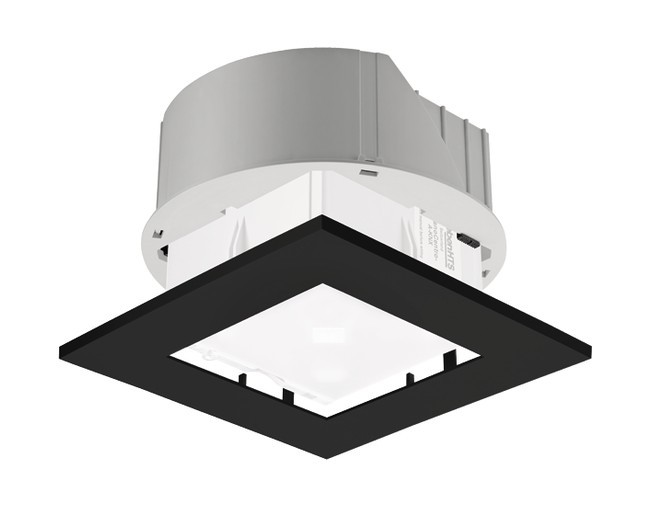 Theben PlanoSet RQ EBK, рамка-квадрат, чёрная (9070737)