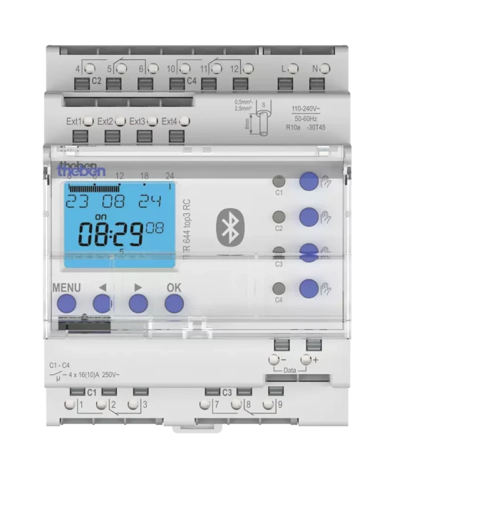 Цифровой таймер Theben TR 644 top3 BLE RC (6440330)