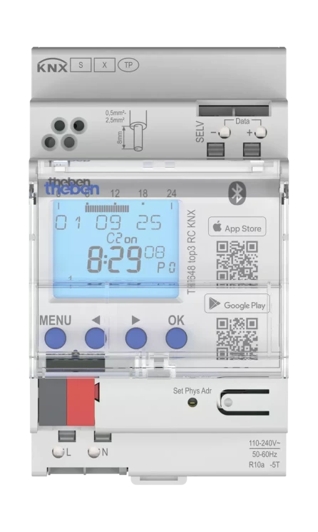Цифровой таймер Theben TR 648 top3 RC KNX (6489130)