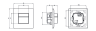 Датчик присутствия Theben theMura P180 2.20 KNX UP WH (2069658)