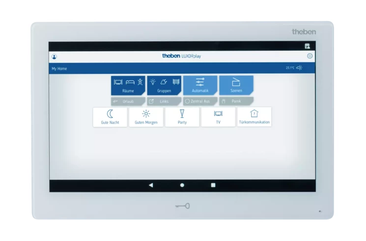 Панель управления Theben LUXORliving CP10 WH KNX  (4809000)