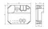 Системное устройство Theben LUXORliving RF1 (4800868)