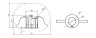 Датчик присутствия Theben PlanoSpot 360 KNX DE WH (2039100)