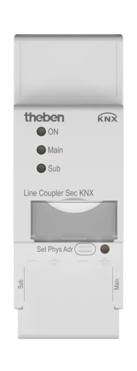 Линейный/зональный коплер Theben Linienkoppler Sec KNX (9080048)