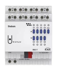 Универсальный актуатор Theben RM 8 T KNX